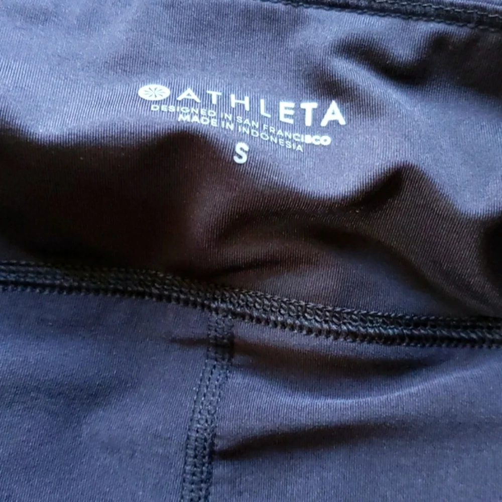 Athleta black mini women's skort size S